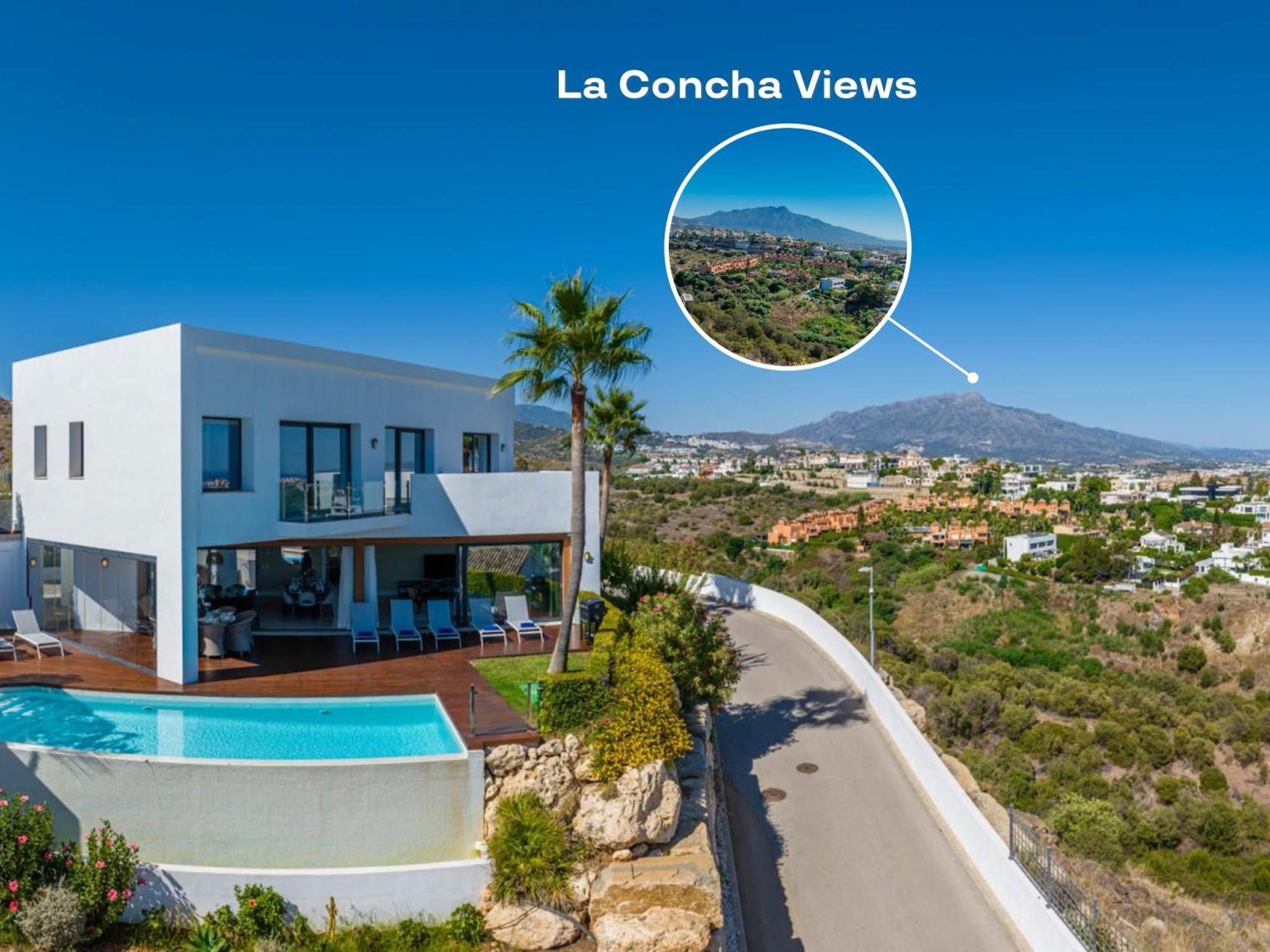 Villa Paraiso: Luxury Sea View Resort with Infinity Pool and Golf Estepona Exterior photo